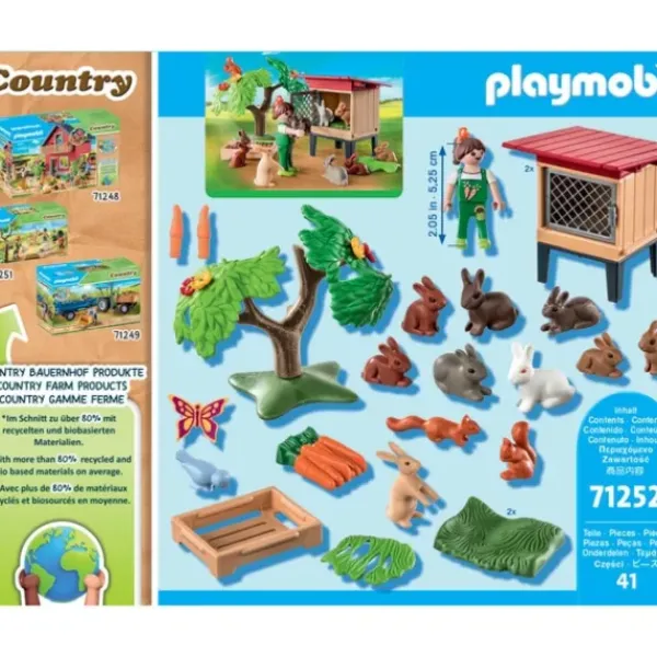 Playmobil Playmobil|71252 - Country - Enfant Avec Enclos Et Lapins