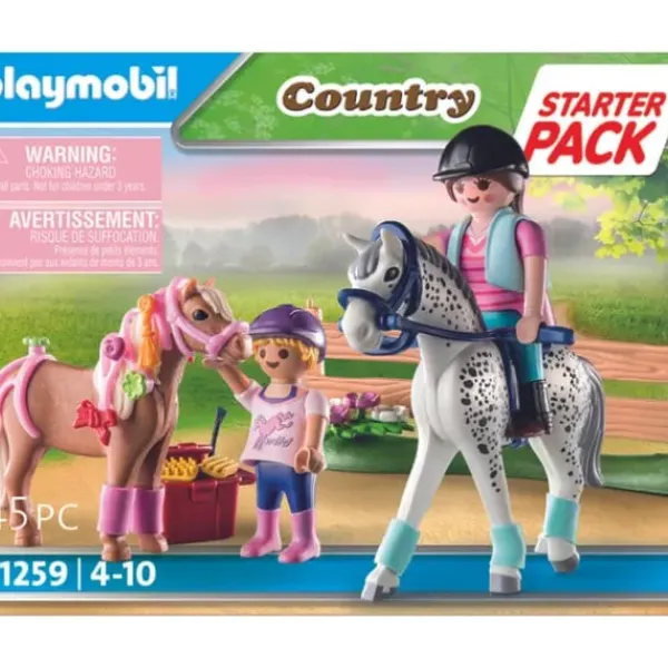 Playmobil Playmobil|71259 - Country - Starter Pack Cavaliers Et Chevaux
