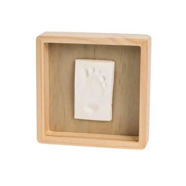 Baby Art Cadre Empreintes Pure Box- Coffret Cadeaux, Naissance