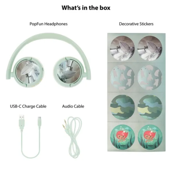 1nfinitx Casque Buddyphones Vert- Enceintes Bluetooth Et Casques Audio
