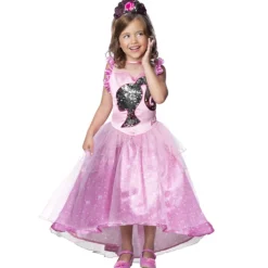 Rubie S Deguisement Barbie Paillettes 5/6 Ans- Déguisements
