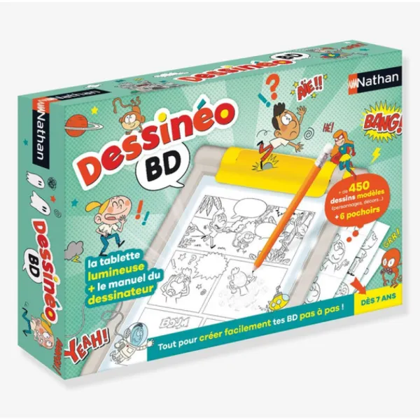 Nathan Jeux Dessineo Bd- Dessin Et Peinture