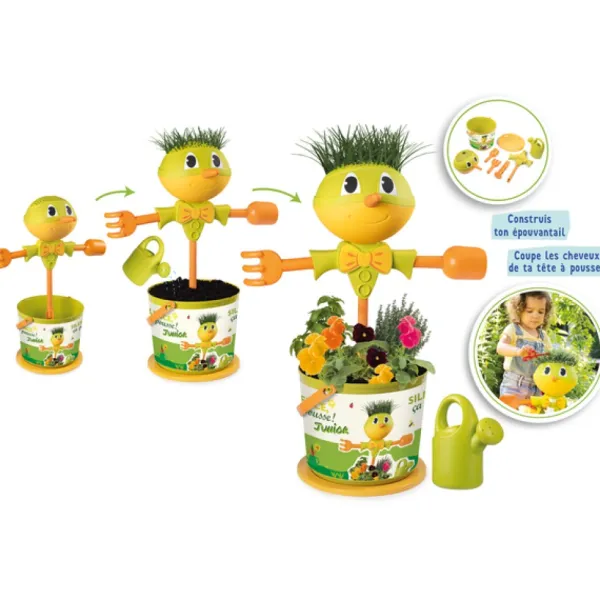 Smoby Epouvantail Silence Ca Pousse- Jeux Et Outils De Jardinage