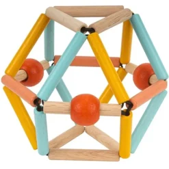 Trousselier Hochet En Bois Fruity- Hochets, Anneaux De Dentition