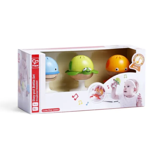 Hape Hochets Animaux Marins- Hochets, Anneaux De Dentition