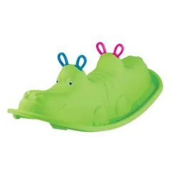 SUN and SPORT Jouet A Bascule 3 Places - Hippopotame- Porteurs & Jouets À Bascules