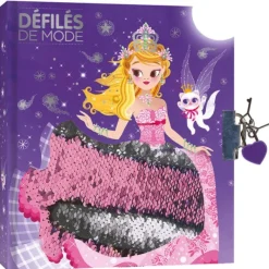 Janod Journal Intime Defiles De Mode Princesse- Bagages Et Papeterie
