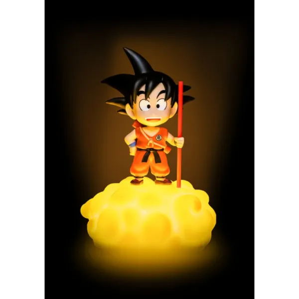 Teknofun Lampe Led Goku Sur Son Nuage Dragon Ball- Décoration De La Chambre