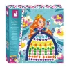 Janod Les Ateliers Du Calme - Mosaiques Princesses Et Fees- Mosaïque, Sable Et Paillettes