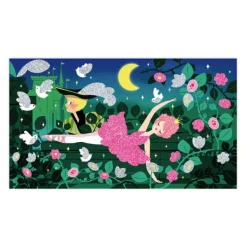 Janod Les Ateliers Du Calme - Paillettes Fluo Danseuses- Mosaïque, Sable Et Paillettes