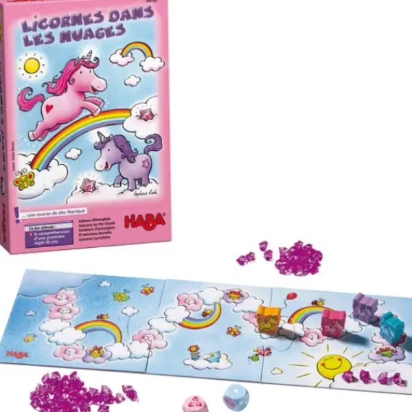 Haba Jeux De Plateau|Licornes Dans Les Nuages