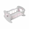 LOVE BEBE Accessoires Poupons|Lit A Bascule En Bois Pour Poupon