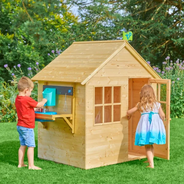 Mookie Maison En Bois Avec Cuisine- Cabanes Et Maisonnettes