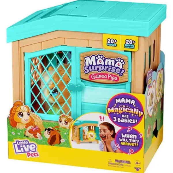 Moose Toys Peluches Interactives|Mama Surprise Little Live Pets