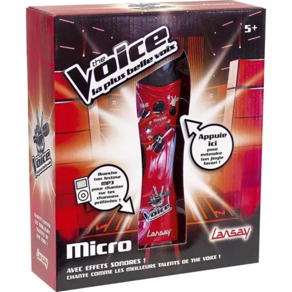 Lansay Micro The Voice- Micros Et Karaoké