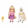 Jakks Pacific Mini Poupées|Mini Poupee 15 Cm Raiponce Et Maximus - Disney Princesses
