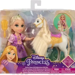 Jakks Pacific Mini Poupées|Mini Poupee 15 Cm Raiponce Et Maximus - Disney Princesses