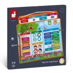 Janod Premiers Apprentissages|Mon Agenda Magnetique