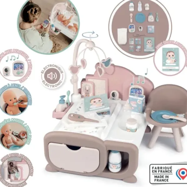 Smoby Accessoires Poupons|Nurserie Cocoon Baby Nurse