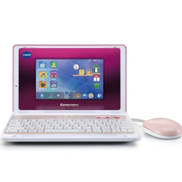 VTech Ordinateurs Et Jeux Interactifs|Ordinateur Enfant Genio Max Rose
