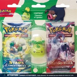Asmodée Cartes À Collectionner|Pack 2 Boosters Pokemon Et Gomme
