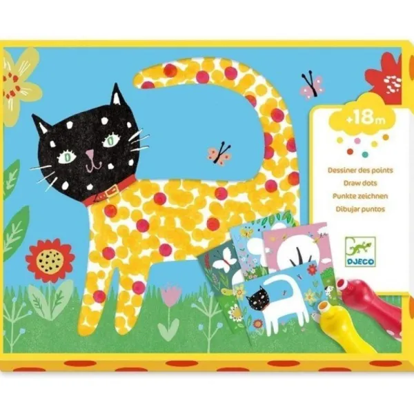 Djeco Peinture A Petits Points- Dessin Et Peinture