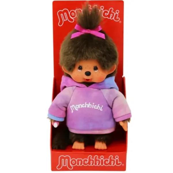 Bandai Peluches Animaux Et Autres|Peluche Monchhichi Sweat Tie 20 Cm