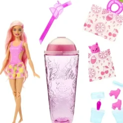 Mattel Barbie Et Poupées Mannequin|Poupee Barbie Pop Reveal Fraise