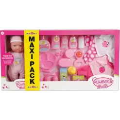 Qweenie Dolls Poupons|Poupon 31 Cm Avec 20 Accessoires