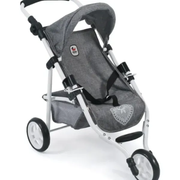 Bayer Chic 2000 Poussettes Poupons|Poussette Jogging 3 Roues Lola Grise