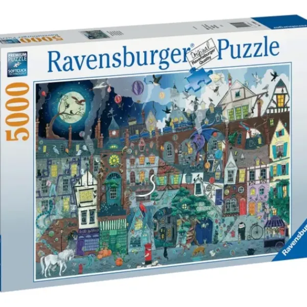 Ravensburger Puzzles Adultes|Puzzle 5000 Pieces - La Rue Fantastique