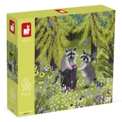Janod Puzzles Enfants De 250 À 1000 Pièces|Puzzle 500 Pieces - Les Ratons Laveurs