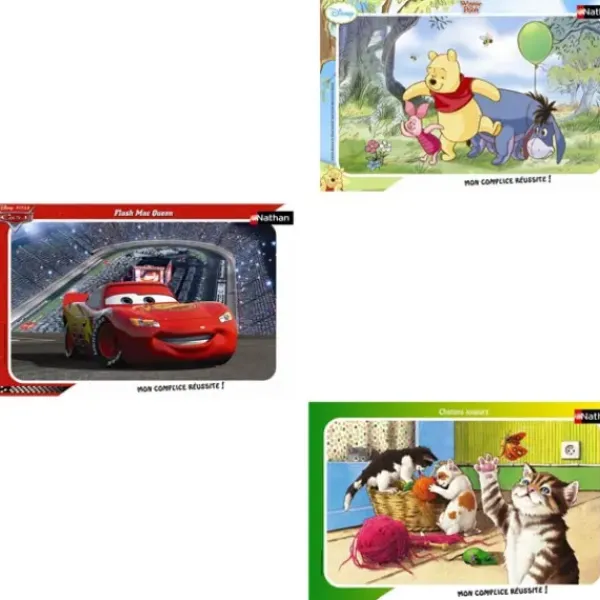 Nathan Jeux Puzzle Bébé / Enfant|Puzzle Cadre 15 Pieces