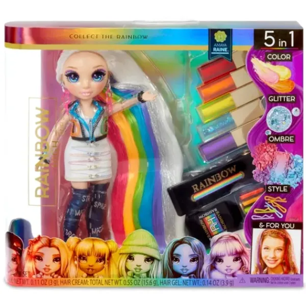 Mga Barbie Et Poupées Mannequin|Rainbow High Hair Studio