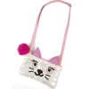 Miss Fashion Sac A Main Chat A Paillettes- Bagages Et Papeterie