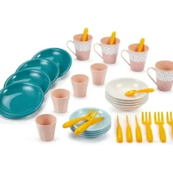 Ecoiffier Cuisine Et Dinette|Service Picnic Vert Azur