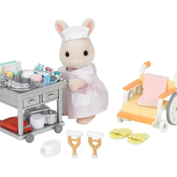 Sylvanian Families Heros & Univers|- 5094 - L'Infirmiere Et Accessoires