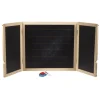Creamania Tableau Bois Tryptique- Tableaux, Ardoises