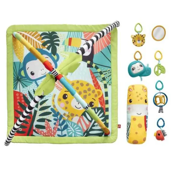 Fisher Price Tapis De La Jungle 2.0- Tapis D'éveil