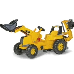 Rolly Toys Tracteur A Pedales Rolly Junior Cat- Tracteurs À Pédales