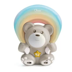 Chicco Veilleuse Musicale Ourson Arc-En-Ciel - Beige- Veilleuses