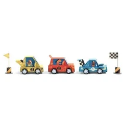 Djeco Voiture De Course A Creer Grand Prix- Découpage, Collage, Pliage